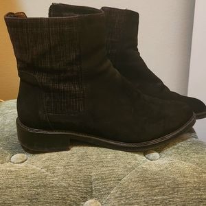Aquatalia Italian Suede Ankle Boots